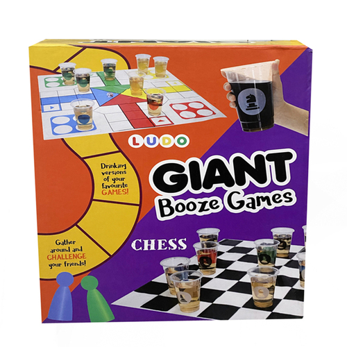 Razoo Giant Chess & Ludo Drinking Game Party Toy 18+