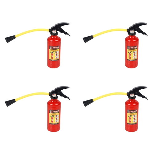 4PK Razoo Fire Extinguisher Water Gun Play Toy Set 18x24cm 3+