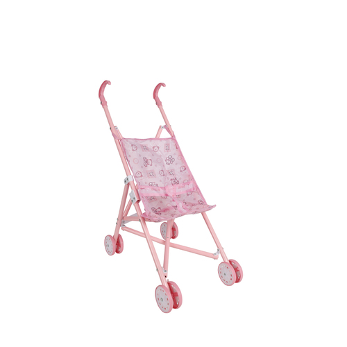 Toylife 50cm Doll Stroller Baby Carriage Kids Pretend Toy 3y+