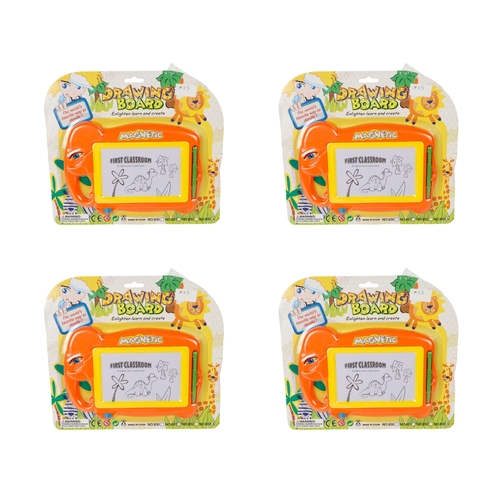 4PK Razoo Magic Animal Drawing Board Assorted Designs 28x27cm 3+