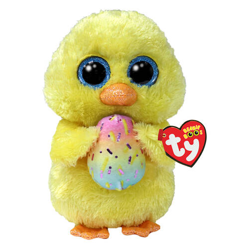 TY Beanie Boos Marigold Chick Kids Plush Toy Yellow 15.5cm 3y+ Regular