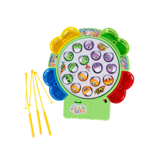 Toylife 33cm Fishing Game Set Kids Fun Toy w/ Sound 3y+