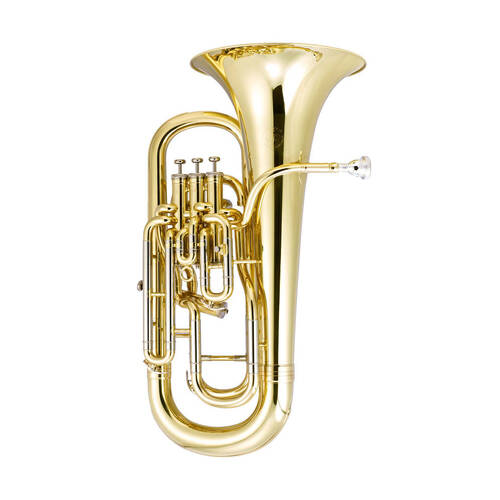 John Packer JP274S Euphonium Musical Instrument Silver - Brass Lacquer