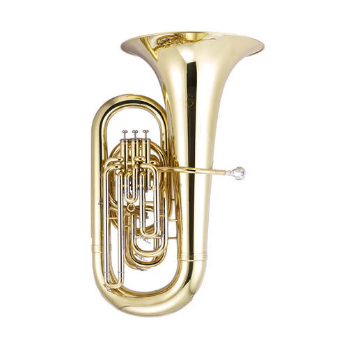 John Packer JP277 EEb Tuba Acoustic Instrument Piston Valves - Brass Lacquer