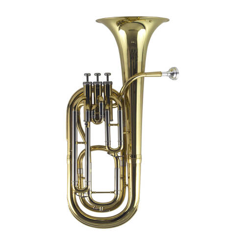 John Packer JP173 Bb Baritone Horn Musical Instrument - Brass Lacquer