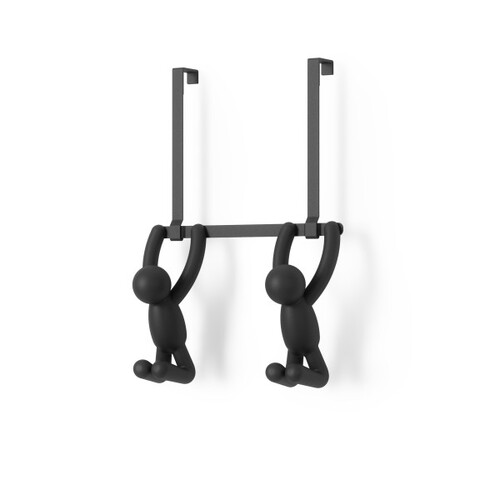 Umbra Buddy Over The Door Double Hook Black 21.5x11x32cm