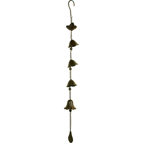 LVD Hanging Bells Metal Wind Chime Home/Garden Decor - Rustic