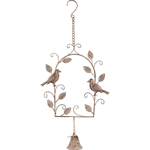 LVD Hanging Bell Metal Wind Chime Home/Garden Decor - Bird Arch