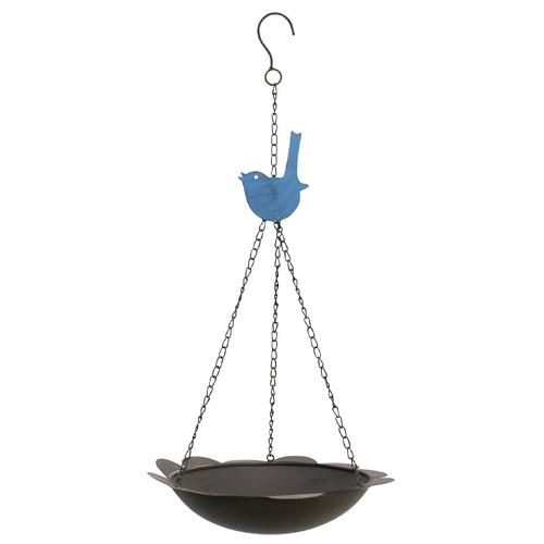 LVD 30cm Bird Bath Blue Butterfly