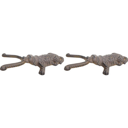 2PK LVD Boot Remover Dog Riding/Hiking Shoe Puller 25x5cm - Brown