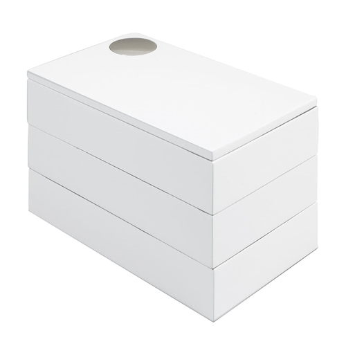 Umbra Spindle Jewelry Storage Box White 19x12x13cm
