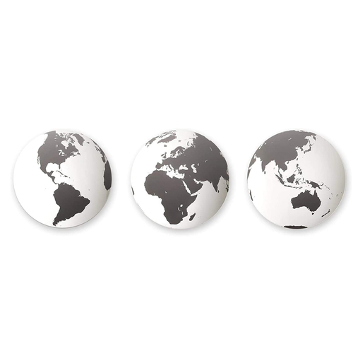 3pc Umbra Globo Wall Decor Mirror Set 32.8x32.8x6.8cm