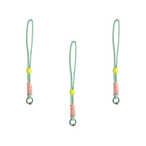 3PK Urban Pop Universal Phone Wrist Cord Strap Pale Blue