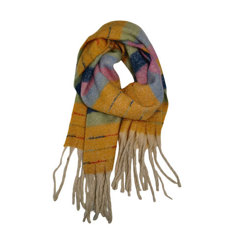Urban Zali Scarf Womens Fashion Neck Wrap - Mustard