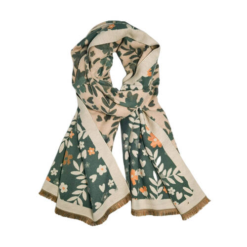 Urban Esme Scarf Womens Fashion Neck Wrap - Green