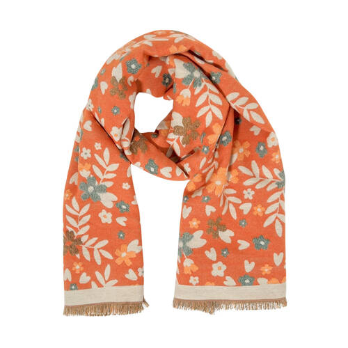 Urban Esme Scarf Womens Fashion Neck Wrap - Orange