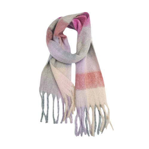 Urban Quincey Scarf Womens Fashion Neck Wrap - Grey Lilac