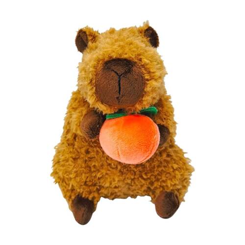 Urban Curly Capybara Baby Soft Plush Toy 18cm - Brown