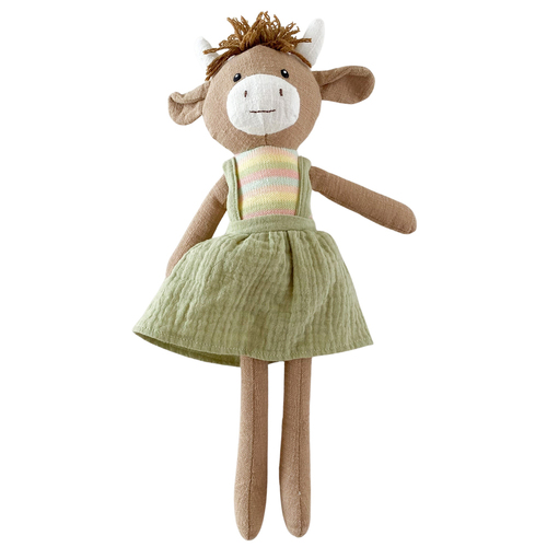 Urban Products Giraffe Kids/Childrens Doll Yellow Green 33cm 0M+