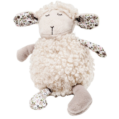 Urban Products Sheep Baby Toy Rattle White 17cm 0M+
