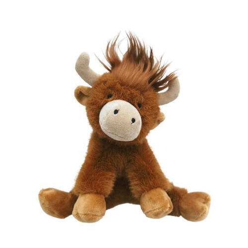Urban Highland Cow Stuffed Animal Plush Baby Soft Toy 28cm Brown