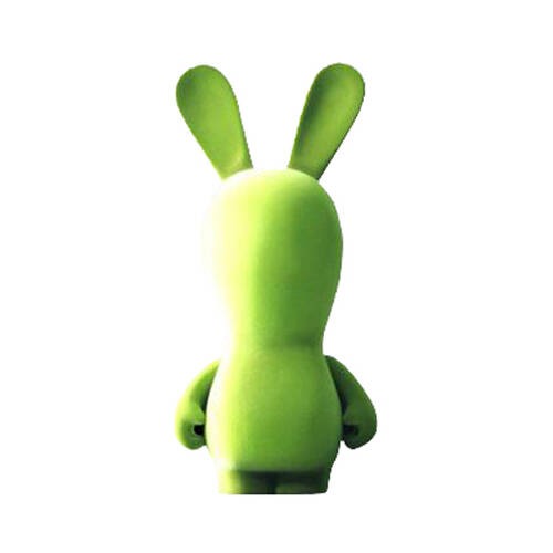 Rabbids Raving Action Figure Statue Toy Green Velvet 11in