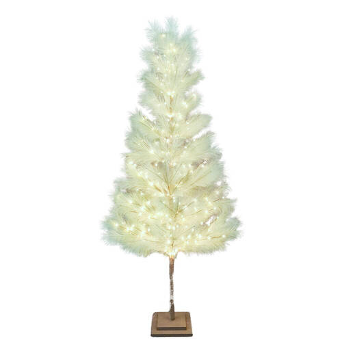 Urban Whisp Wooden Christmas Tree with 263 LED Lights 180cm Green