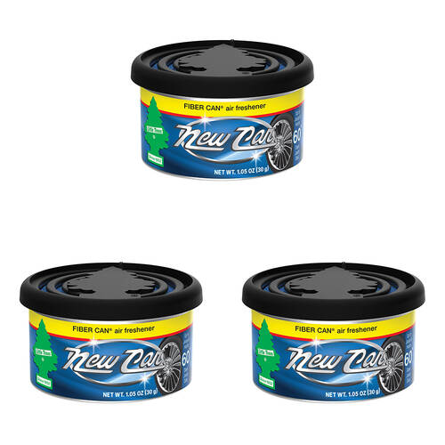 3PK Little Tree Fiber Can Car Air Freshener Fragrance 30g New 