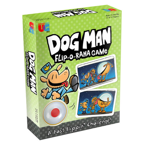 Dog Man The Flip-O-Rama Challenge Game Kids/Children Toy 5+
