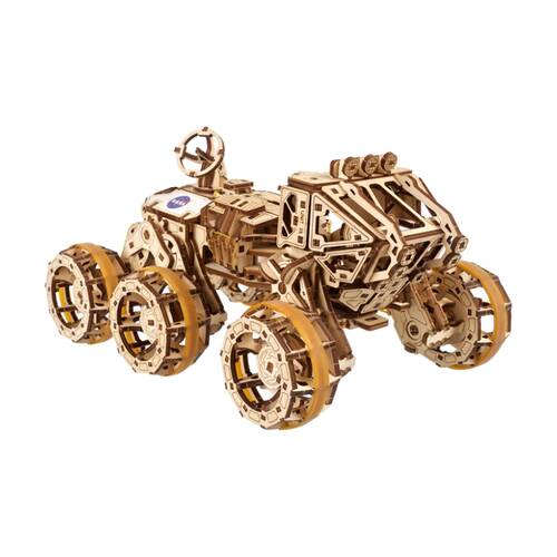 UGears Manned Mars Rover Model Wooden 3D Puzzle w/Spring Motor 562pc 14y+