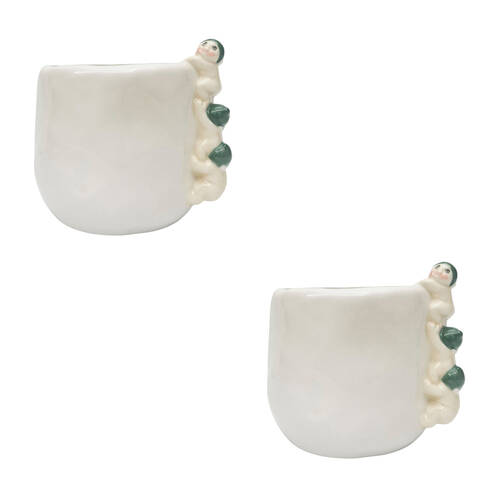 2PK Urban May Gibbs Climbing Gumnut Home/Garden Plant Pot Baby Planter