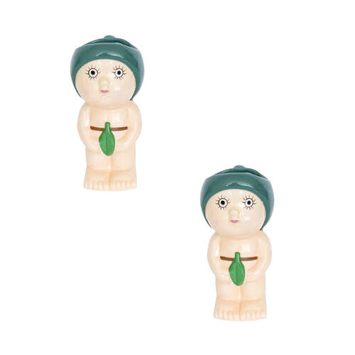 2PK Urban May Gibbs Gumnut Baby Home/Office Vase Tabletop Decor 18cm – Green
