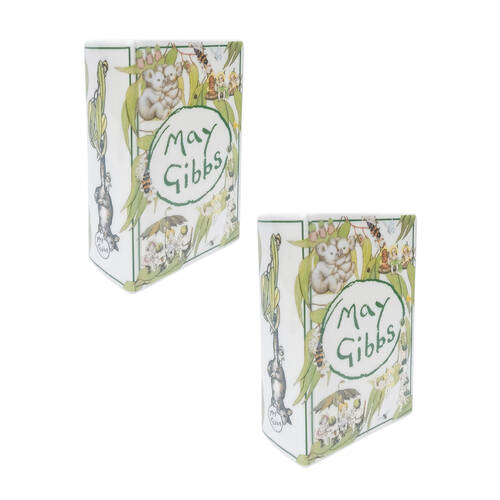 2PK Urban May Gibbs Gumnut Baby Book Home/Office Vase Tabletop Decor 16cm – Green