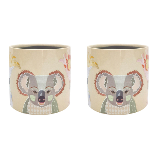 2PK Urban FB Animals Planter 14cm Home Decorative Garden Decor