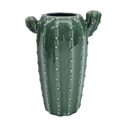 Urban Cactus Vase Green 26cm Home Decorative Garden Decor