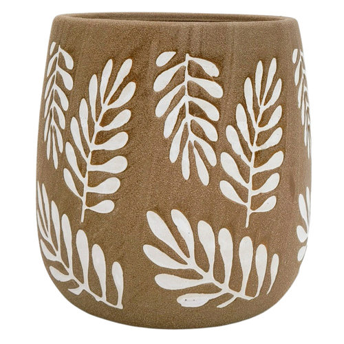 Urban Henri Planter Brown 17cm Home Decorative Garden Decor