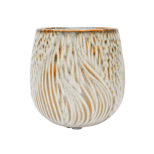 Urban Aria Minimalist Home/Garden Plant Pot White Planter Small 11cm