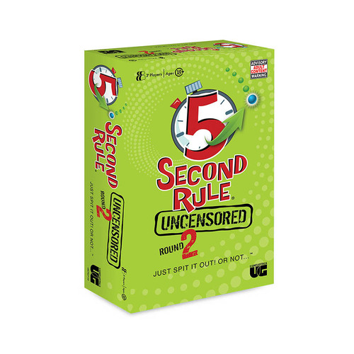 5 Second Rule Uncensored Version 2 Adult Activity Fun Game Toy 18+