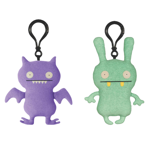 ThinkFun Uglydoll Moxy & Ice Bat Purple Backpack Clip Combo Set 3y+