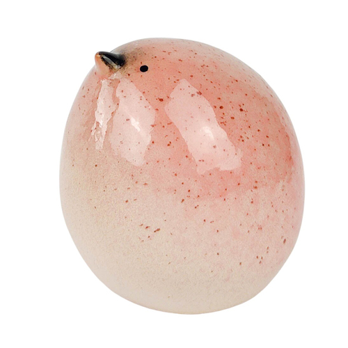 Urban 9cm Fat Bird Ornament Home/Garden Decor - Pink