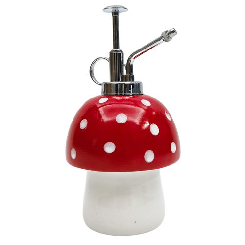 Urban Toadstool Water Mister Red 18cm Decorative Ornament Home Decor