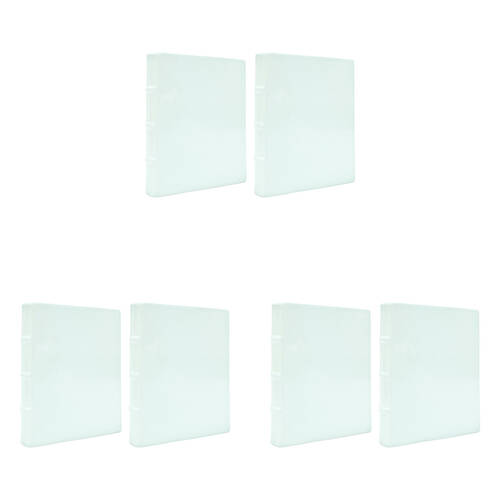 3PK Urban Book Vase White 21cm Decorative Home Kitchen/Lounge Decor