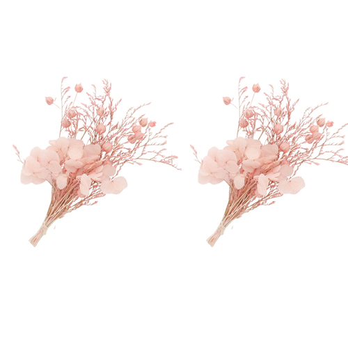 2PK Urban 15cm Dried Floral Youre Awesome Card Greeting - Pink