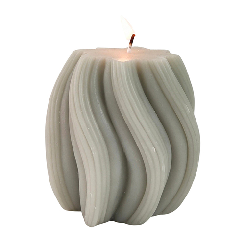 Urban Swirl 10cm Vanilla Scented Candle Home Fragrance - Smoke
