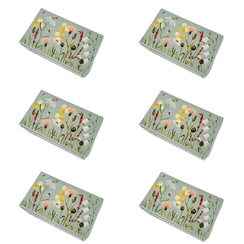 6PK Urban Australian Botanicals Body Care Bee Meadow Bar Soap 150g Sage Green