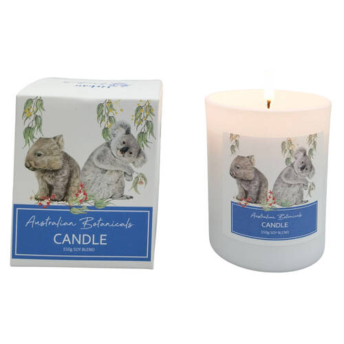 Urban Australian Botanicals Popcorn Blue Soy Blend One-Wick Candle 150g