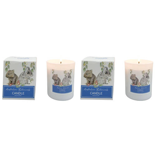 2x Urban Australian Botanicals Popcorn Blue Soy Blend One-Wick Candle 150g