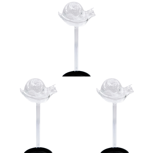 3PK Urban Snail Plant Water Seeper Clear 24cm Durable Watering Can Garden Decor