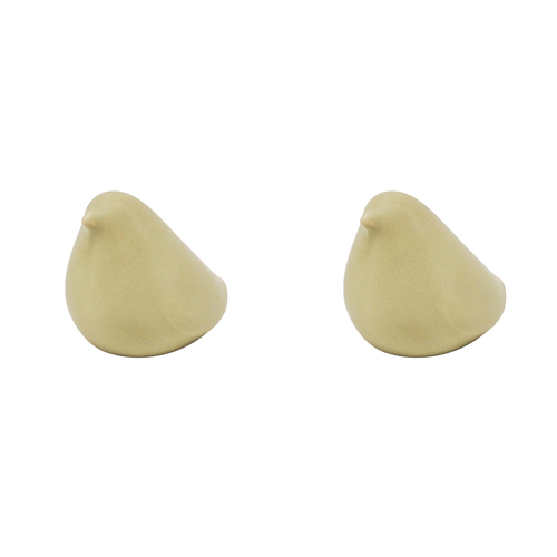 2PK Urban Products Bird Pot/Garden/Shelf Ornament Green 6cm