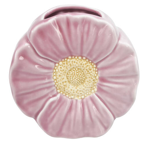 Urban Ceramic Flower Home Decorative Vase 13x7cm Pink/Yellow